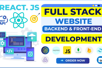 be your expert react js, next js or a full stack developer