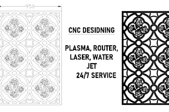prepare dxf and dwg files for cnc laser, router and plasma cutting