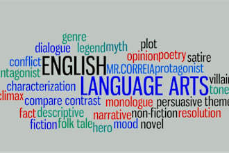 help in english course
