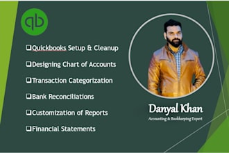 prepare financial statements, profit and loss balance sheet, bank reconciliation
