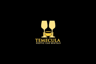 design highest level exceptional car rentals logo