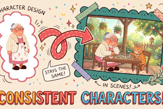 create consistent ai illustrations for your book
