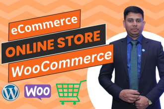 design ecommerce website online store using wordpress woocommerce