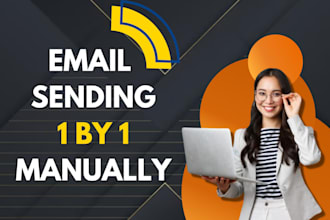 send 1000 emails 1 by 1 manually