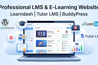 e learning, education, lms, tutor lms, learndash, buddypress website