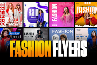 design fashion ads, ad flyers, clothing brand ads, fashion flyers, clothing ads