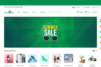 6ammart react website edit and host