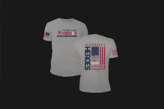 do custom and trendy t shirt design