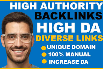 build high authority backlinks tier 1 dofollow link building seo service