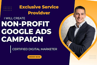 setup google search ads for non profit