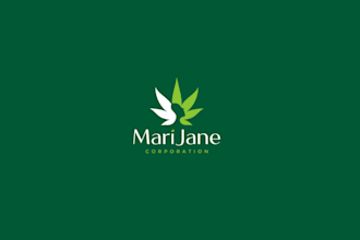 make cannabis marijuana or weed logo design