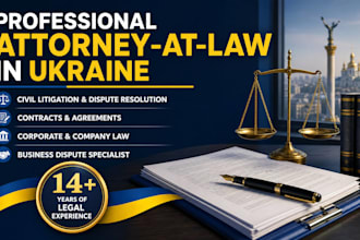 your lawyer, legal consultant, attorney in ukraine