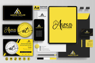 do business logo design, brand style guides branding kit