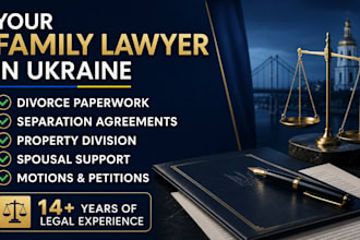 provide family law, divorce, separation, court documents