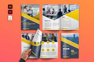 design brochure company profile annual report business proposal catalog booklet