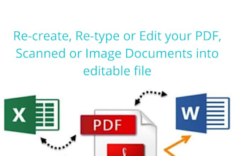convert word excel, image to PDF