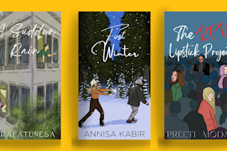 do illustrated romance book cover design