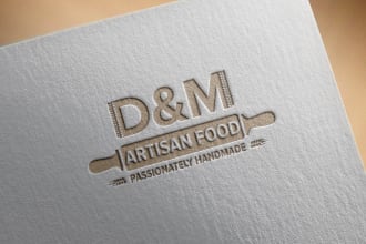 create a professional boutique food bread logo design