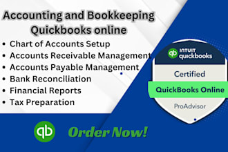 do accounting and bookkeeping on quickbooks online