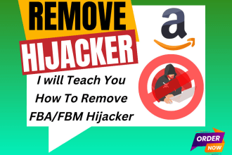 teach you how to remove amazon hijacker fba and fbm