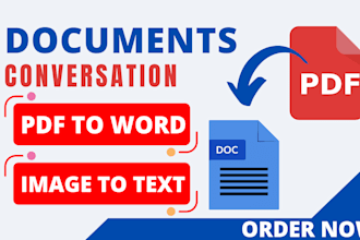 convert pdf to word and image to text