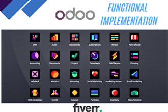 assist you in odoo erp functional implementation and setup