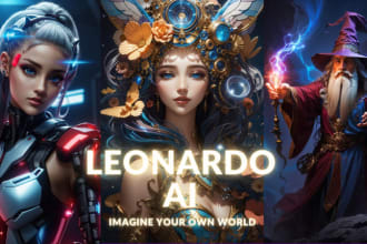 provide ai art services using leonardo ai advanced