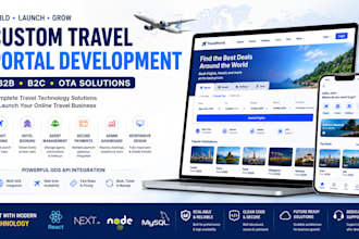 build custom b2b b2c travel portal with gds API integration