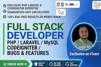 fix PHP errors, codeigniter bugs, and database