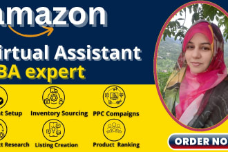 be your amazon fba virtual assistant  for private label