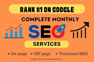 do monthly SEO services boost your website rankings
