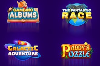 design a creative logo for your games