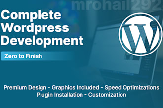 design and develop wordpress website