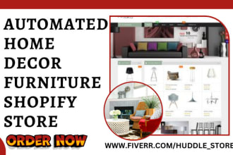 build home decor store interior furniture website home decor dropshipping store