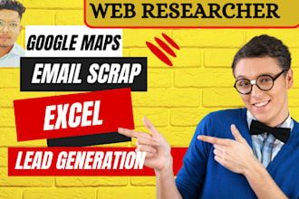 scrap google maps for business emails and web scraping lead generation