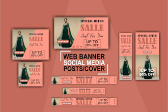 stunning and professional banner design