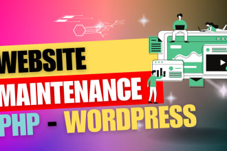 redesign your website, mobile app, provide maintenance support