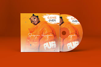 create cd cover, album cover, cd cover art, album cover design, podcast cover