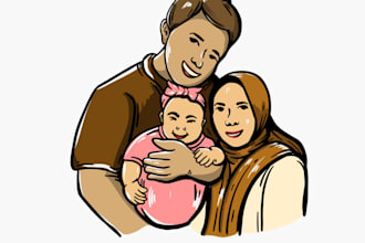 do draw simple illustration