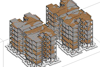 work on autocad and shop drawing for all construction sections