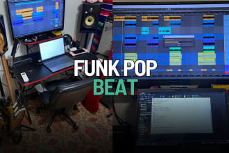 make you custom funk pop beat for you
