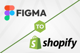 convert your UI or figma design into shopify custom theme