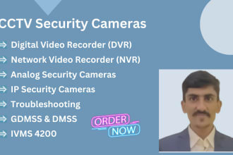 cctv monitoring dvr nvr IP camera video surveillance