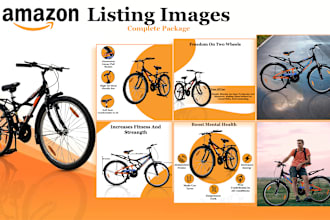 do amazon product listing images design, storefront pictures, main photo editing