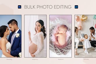 do professional bulk image editing and retouching