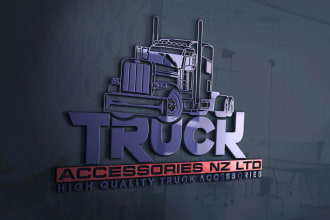 do transport logistic and trucking logo within 24 hours