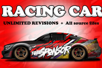 make livery racing car wrap,itasha car wrap,sports car wrap