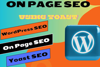 on page wordpress SEO with rank math and yoast plugin