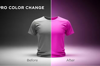 color change color correction recolor of your anything