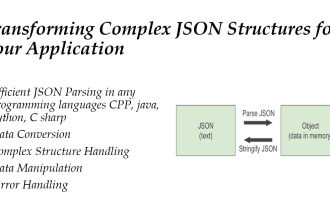 parse and export json in java, python, cpp and csharp